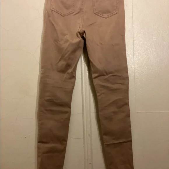 Missguided Denim sz 6 Zip knee Highwaisted Biker Skinny Jeans NWT - Picture 5 of 5